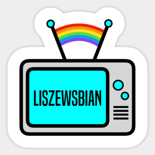 Liszewsbian (dark outlines) Sticker